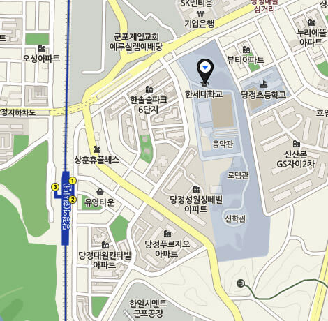 경기도 군포시 한세로 30 ( 지번 : 경기도 군포시 당정동 604-5 ),031-450-5114